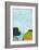 Landscape No. 87-Jan Weiss-Framed Art Print