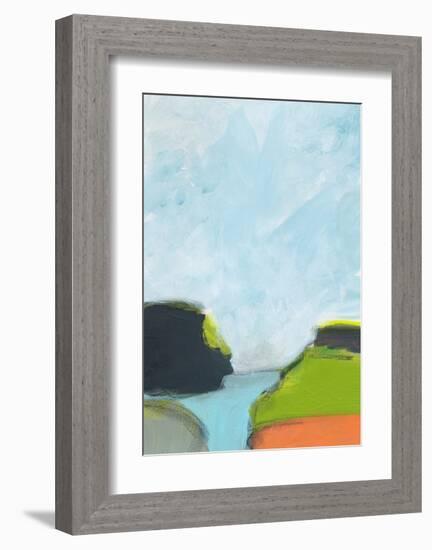 Landscape No. 87-Jan Weiss-Framed Art Print