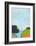 Landscape No. 87-Jan Weiss-Framed Art Print