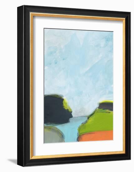 Landscape No. 87-Jan Weiss-Framed Art Print