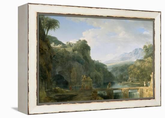 Landscape of Ancient Greece, 1786-Pierre Henri de Valenciennes-Framed Premier Image Canvas