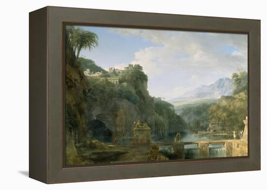 Landscape of Ancient Greece, 1786-Pierre Henri de Valenciennes-Framed Premier Image Canvas
