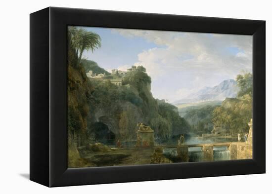 Landscape of Ancient Greece, 1786-Pierre Henri de Valenciennes-Framed Premier Image Canvas