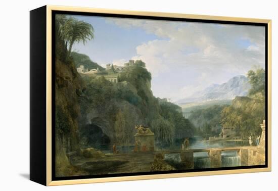 Landscape of Ancient Greece, 1786-Pierre Henri de Valenciennes-Framed Premier Image Canvas