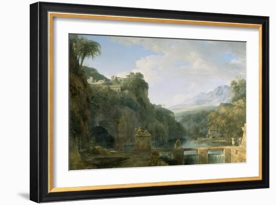 Landscape of Ancient Greece, 1786-Pierre Henri de Valenciennes-Framed Giclee Print