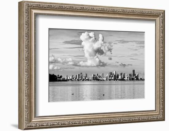 Landscape of Downtown Miami - Florida - USA-Philippe Hugonnard-Framed Photographic Print