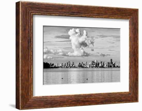 Landscape of Downtown Miami - Florida - USA-Philippe Hugonnard-Framed Photographic Print