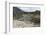 Landscape of Footpath Leading round Llyn Idwal with Devil's Kitchen in Background-Veneratio-Framed Photographic Print