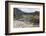 Landscape of Footpath Leading round Llyn Idwal with Devil's Kitchen in Background-Veneratio-Framed Photographic Print