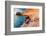 Landscape of island coastline, Sea of Cortez, Mexico-Claudio Contreras-Framed Photographic Print