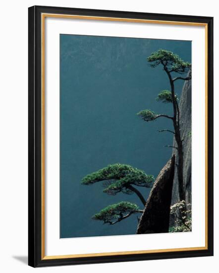 Landscape of Mt. Huangshan (Yellow Mountain), China-Keren Su-Framed Photographic Print