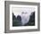 Landscape of Mt. Huangshan (Yellow Mountain) in Mist, China-Keren Su-Framed Photographic Print