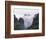 Landscape of Mt. Huangshan (Yellow Mountain) in Mist, China-Keren Su-Framed Photographic Print