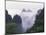 Landscape of Mt. Huangshan (Yellow Mountain) in Mist, China-Keren Su-Mounted Photographic Print