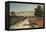 Landscape of Provence. View of Saint-Saturnin-Les-Apt-Paul Camille Guigou-Framed Premier Image Canvas