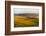 Landscape of rolling wheat field at sunrise, Palouse, Washington State, USA-Keren Su-Framed Photographic Print