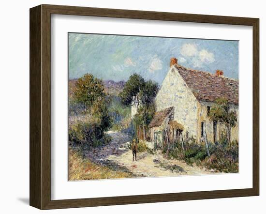 Landscape of Seine-Et-Oise; Paysage De Sein-Et-Oise, 1906-Gustave Loiseau-Framed Giclee Print