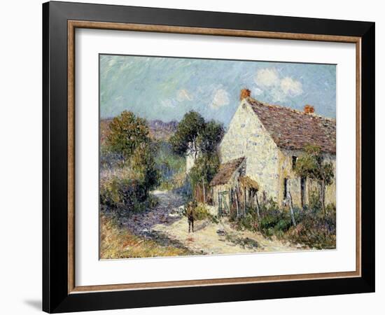 Landscape of Seine-Et-Oise; Paysage De Sein-Et-Oise, 1906-Gustave Loiseau-Framed Giclee Print