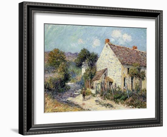 Landscape of Seine-Et-Oise; Paysage De Sein-Et-Oise, 1906-Gustave Loiseau-Framed Giclee Print