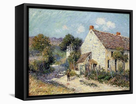 Landscape of Seine-et-Oise-Gustave Loiseau-Framed Premier Image Canvas