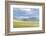 Landscape of the green Mongolian steppe under a gloomy sky, Ovorkhangai province, Mongolia, Central-Francesco Vaninetti-Framed Photographic Print