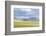Landscape of the green Mongolian steppe under a gloomy sky, Ovorkhangai province, Mongolia, Central-Francesco Vaninetti-Framed Photographic Print