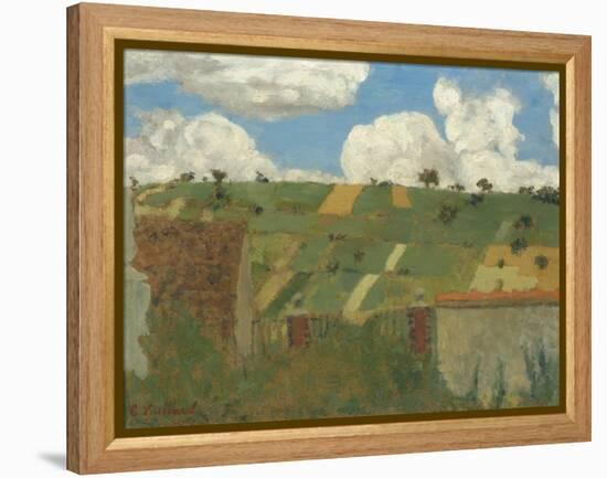 Landscape of the Ile-De-France, 1894-Edouard Vuillard-Framed Stretched Canvas