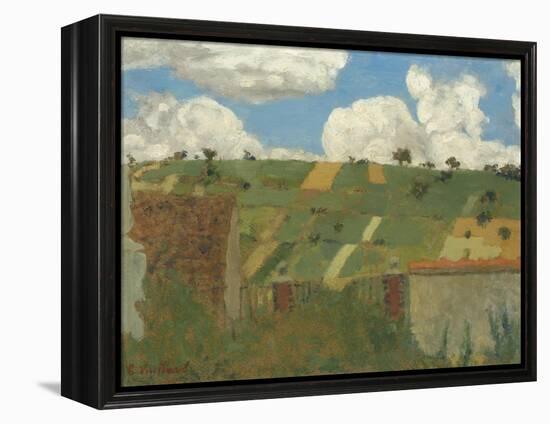 Landscape of the Ile-De-France, 1894-Edouard Vuillard-Framed Stretched Canvas