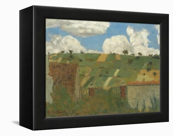 Landscape of the Ile-de-France, c.1894-Edouard Vuillard-Framed Premier Image Canvas