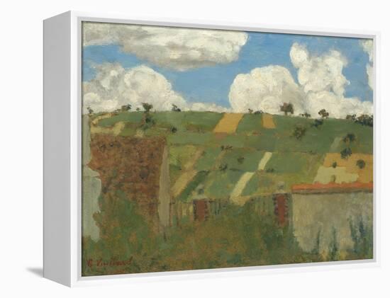 Landscape of the Ile-de-France, c.1894-Edouard Vuillard-Framed Premier Image Canvas