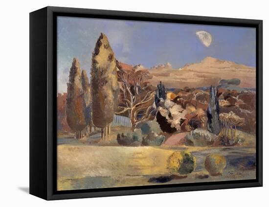 Landscape of the Moon's First Quarter, 1943 (Oil on Canvas)-Paul Nash-Framed Premier Image Canvas