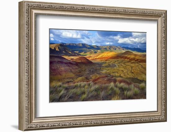 Landscape of the Painted Hills, Oregon, USA-Jaynes Gallery-Framed Photographic Print