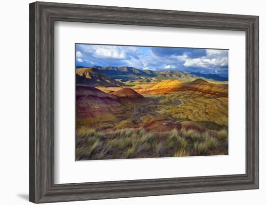 Landscape of the Painted Hills, Oregon, USA-Jaynes Gallery-Framed Photographic Print