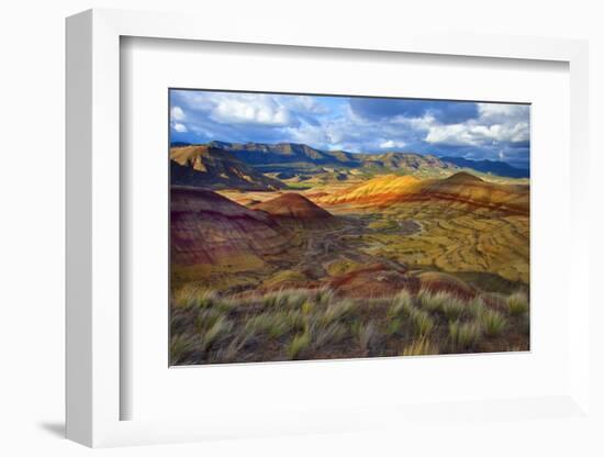 Landscape of the Painted Hills, Oregon, USA-Jaynes Gallery-Framed Photographic Print