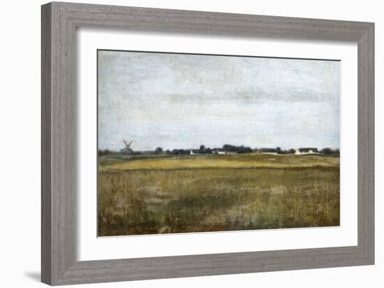 Landscape of Virum near Frederiksdal, summer, 1888-Vilhelm Hammershoi-Framed Giclee Print