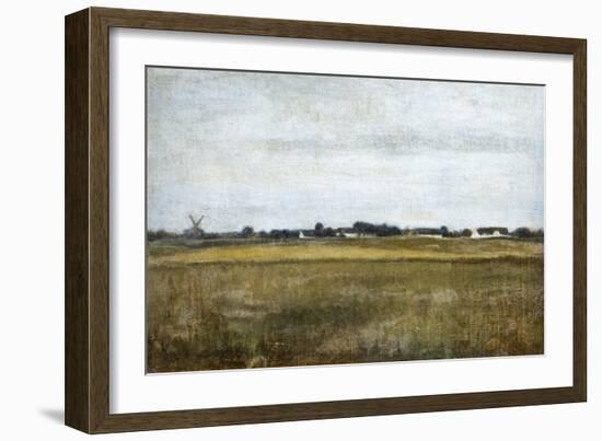 Landscape of Virum near Frederiksdal, summer, 1888-Vilhelm Hammershoi-Framed Giclee Print