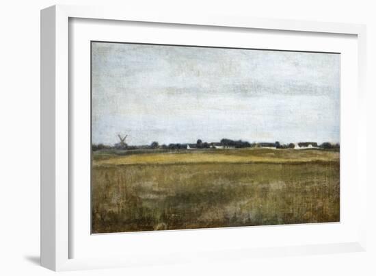 Landscape of Virum near Frederiksdal, summer, 1888-Vilhelm Hammershoi-Framed Giclee Print