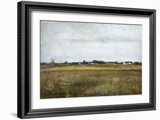 Landscape of Virum near Frederiksdal, summer, 1888-Vilhelm Hammershoi-Framed Giclee Print
