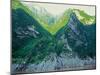 Landscape of Wu Gorge, Three Gorges, Yangtze River, China-Keren Su-Mounted Photographic Print