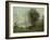 Landscape (Oil on Canvas)-Jean Baptiste Camille Corot-Framed Giclee Print