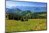 Landscape on Rigi-Kulm with View of Lake Lucerne and the Urner Alps, Canton of Lucerne, Switzerland-null-Mounted Art Print