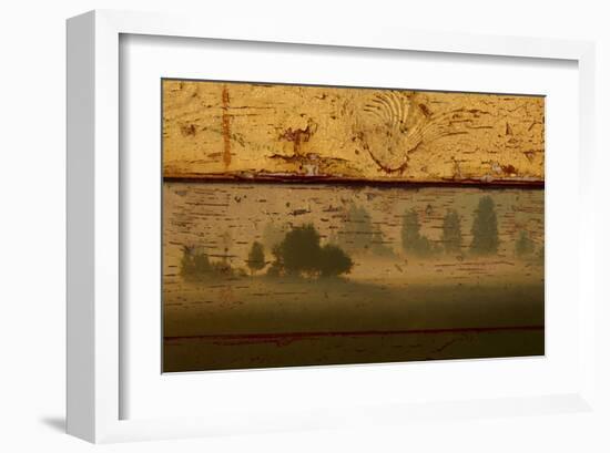 Landscape on Wood I-Irena Orlov-Framed Art Print