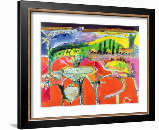 Landscape: Orvieto, 1997-Derek Balmer-Framed Giclee Print