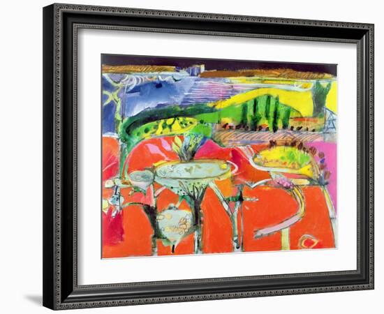 Landscape: Orvieto, 1997-Derek Balmer-Framed Giclee Print