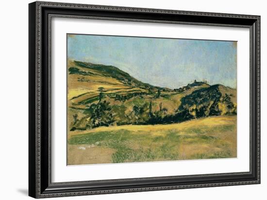 Landscape (Pastel on Paper)-Ker Xavier Roussel-Framed Giclee Print