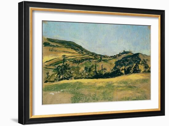 Landscape (Pastel on Paper)-Ker Xavier Roussel-Framed Giclee Print