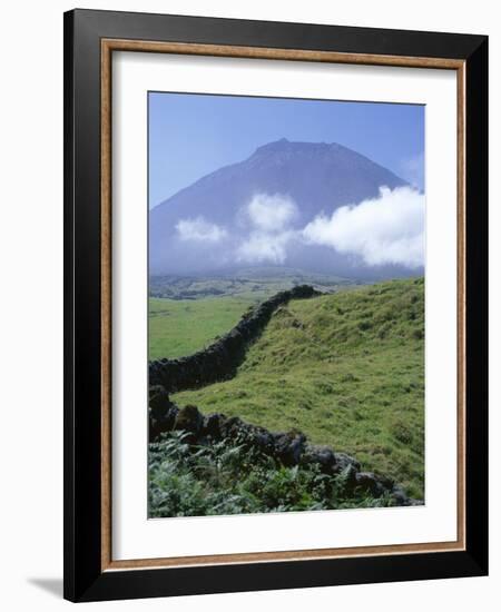 Landscape, Pico, Azores Islands, Portugal, Atlantic-David Lomax-Framed Photographic Print