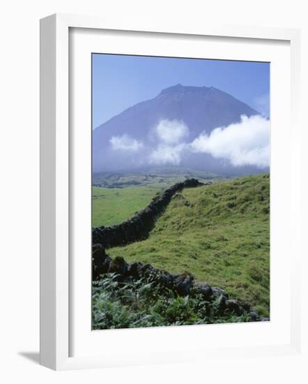 Landscape, Pico, Azores Islands, Portugal, Atlantic-David Lomax-Framed Photographic Print