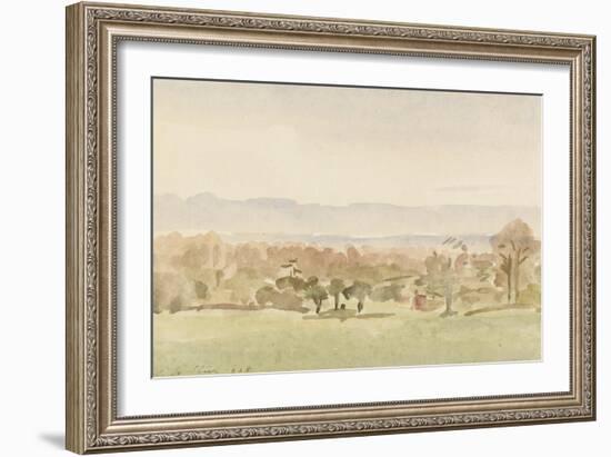 Landscape, Possibly Framlingham, Suffolk-Philip Wilson Steer-Framed Giclee Print