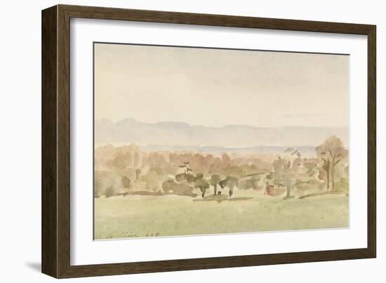 Landscape, Possibly Framlingham, Suffolk-Philip Wilson Steer-Framed Giclee Print